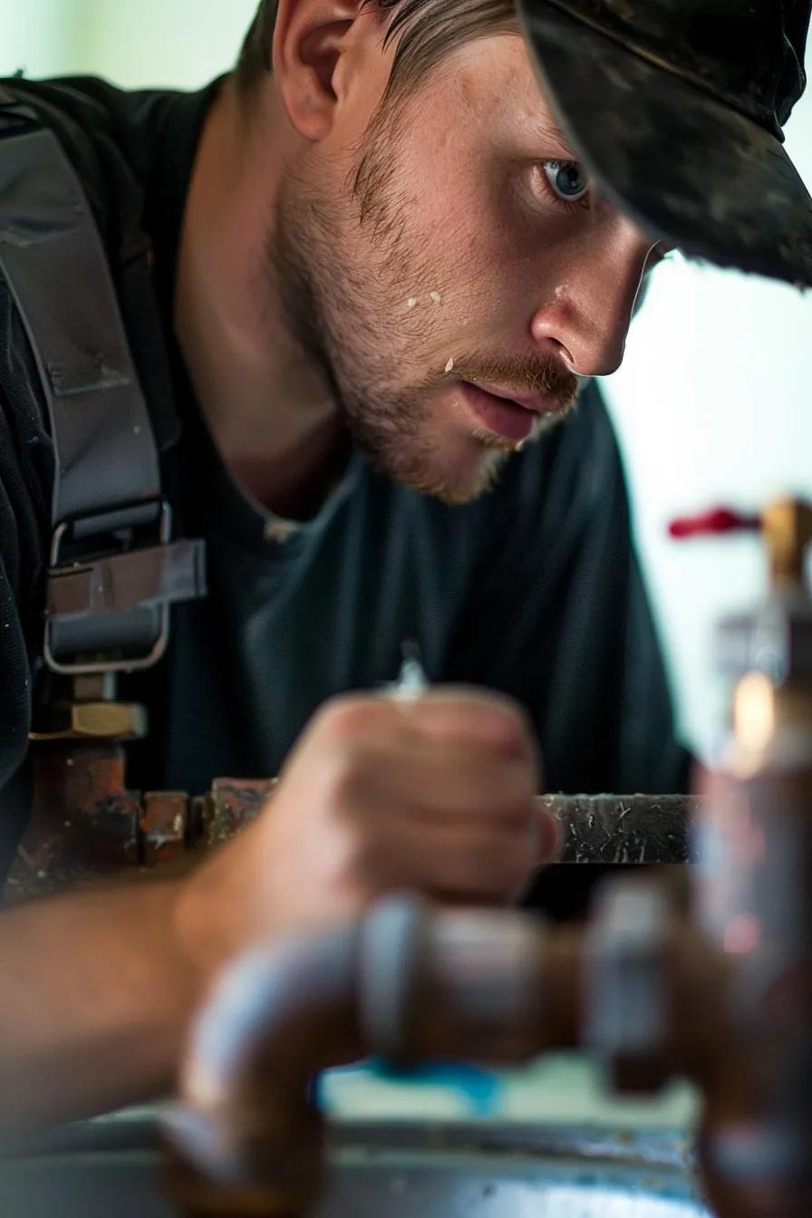 Plumber fixing a burst pipe emergency in a home, emphasizing the critical role of rapid response in plumbing services